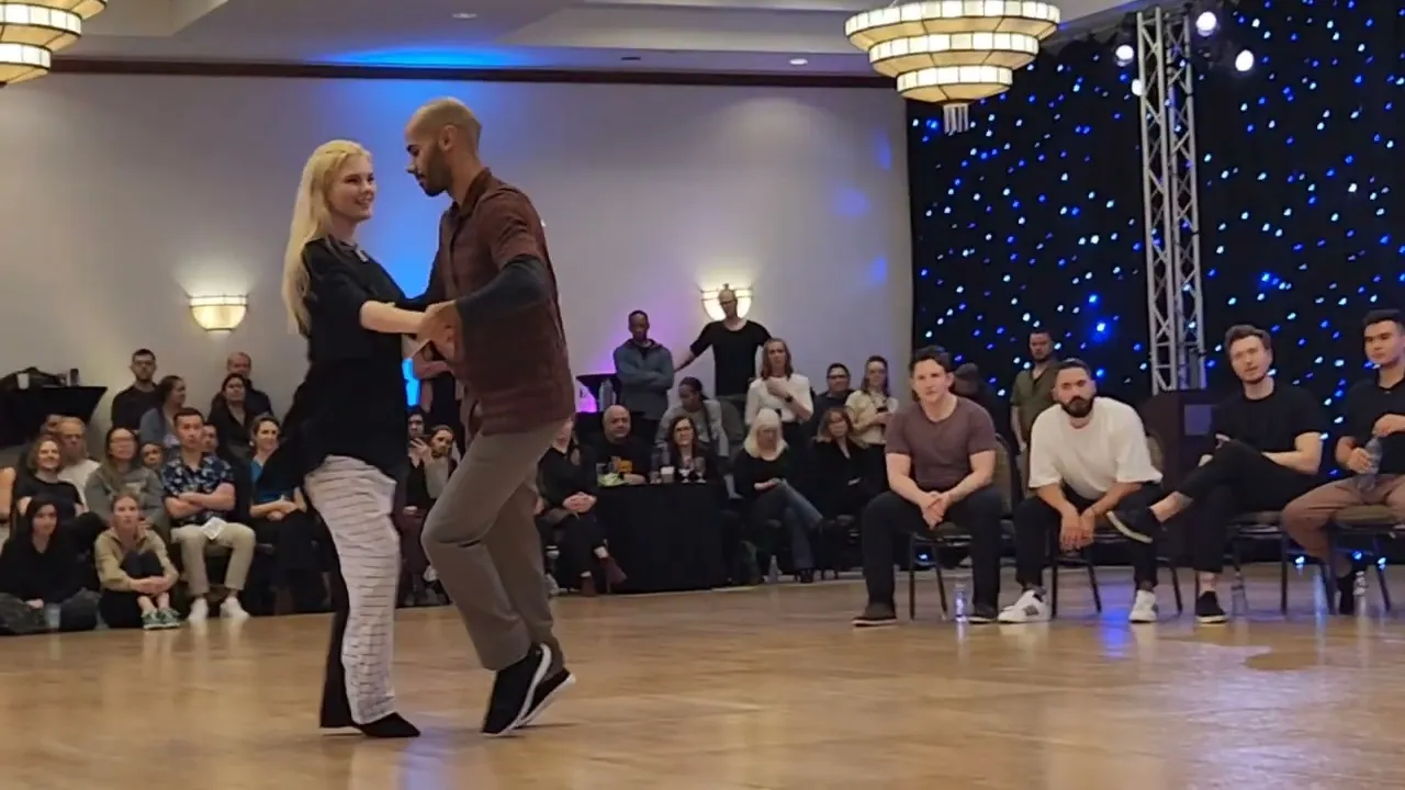 "Crash" Za Thomaier & Anna Brinckmann - 2nd place All-Star J&J Finals SwingCouver 23/24