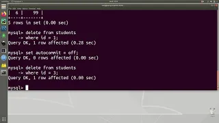 How To Set Autocommit In MySQL Server