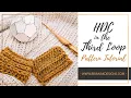 Half Double Crochet c In The Third Loop - Shown Flat In The Round