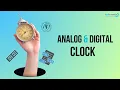 Analog Digital Clock with HTML CSS JavaScript