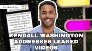 Kendall Washington addresses LEAKED s