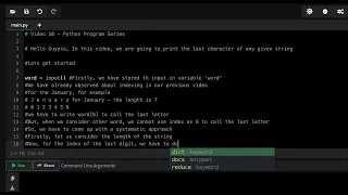 Last Character of a String - Python