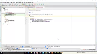Android SQLite Database example Project part 8