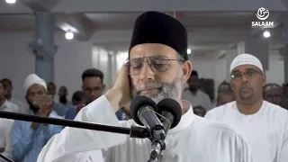 آذان وصلاة العشاء من مسجد   أهل السنة   مدينة هرجيسا   من سورة مريم   للشيخ حسن صالح دندنها