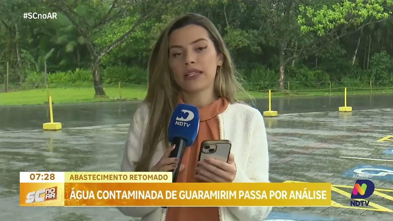 Abastecimento de água é retomado em Guaramirim após registro de contaminação