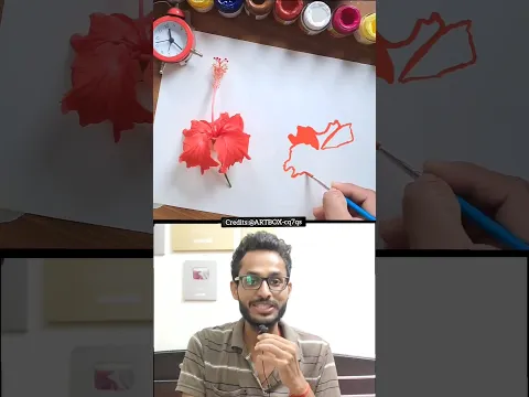 Flower Drawing Challenge #shorts