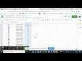 11-23 Creating a Random Sample in Google Sheets