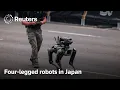 Quadrupedal robots debut in Japan s Self-Defense Force exercise REUTERS