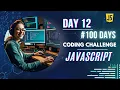 Day 12 Calculate the Sum of Digits in JavaScript 100 Days of Coding Challenge