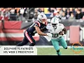 Miami Dolphins vs New England Patriots Prediction NFL Week 2