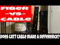 CenturyLink Fiber 1GB VS Charter Spectrum 400MBPS - Which is faster internet CAT7 Cable difference