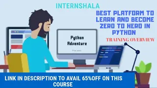 Programming with Python training overview provide by internshala