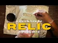 A quick how-to-relic a Stratocaster pickguard