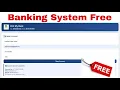 How Make a Online Banking System Website Google Sheet App Script Use