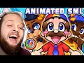 THESE SML ANIMATIONS ARE HILARIOUS Glider SML Animation FULL SERIES REACTION