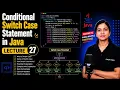 Switch Case Statement in Java Explained Hindi Easy Decision Making Lecture 27