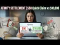 Maximize Your Xfinity Settlement 50 Quick Claim vs 10 000 Reimbursement