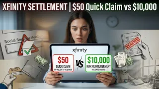 Maximize Your Xfinity Settlement 50 Quick Claim vs 10 000 Reimbursement
