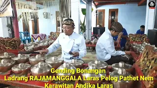gending bonangan klenengan klasik nyamleng ladrang rajamanggala karawitan gamelan gending bonang