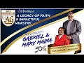 CELEBRATING A LEGACY OF FAIH AND IMPACTIFUL MINISTRY OFREVERENDS GABRIEL MARY MAINA
