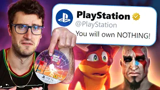 The War Against Video Game Ownership (Ft. Playstation & Sony)