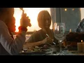 Family Sitting Together At The Table For Dinner Stock Footage