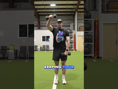 How To: Alternating Dumbbell Front Raise Exercise Tutorial