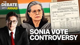 Why is Sonia Gandhi Vote Controversy A Big Issue? Criminal Charges To Be Filed?