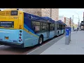 MTA New York City Bus New Flyer XD60 6221 and Novabus LFSA 555 on the Bx41 Select