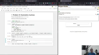 Solving Project Euler Problems in Python - Part 3 Problem 10 Problem 11