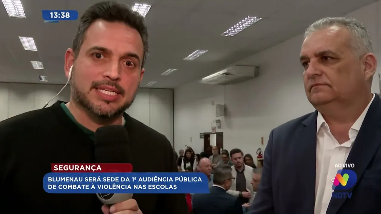 Blumenau é sede da 1ª audiência pública de combate a violência nas escolas