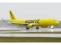 Spirit A321 take off Dtw