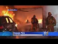 1 Injured After Fire Breaks Out At Simi Valley Home