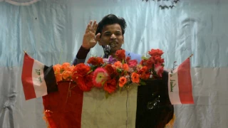 الشاعر يوسف غاندي مهرجان وين الصبح ما بينت في منتدى واعدون 