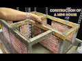 Download Lagu ¿Cómo construir una casa paso a paso desde la cimentación? MINIATURE HOUSE WITH REAL MATERIALS...