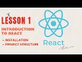 REACT JS How to create your first React App
