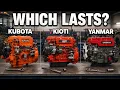 Kubota vs Kioti vs Yanmar Which Tractor Engine Actually Lasts