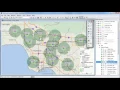 Maptitude 2016 Rings Radius Radii Maps with Demographics