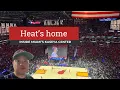 Watching the Miami Heat LIVE at Kaseya Center NBA game day experience