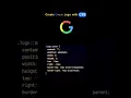 Create Google Logo with CSS