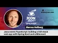Java meets TypeScript building a full-stack web app with Spring Boot Marcus Hellberg EN