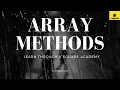 JS - Non Primitive Datatypes-Array Methods