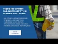 Advance Workplace Safety Skills with HSE Training Online for Professionals with Certificate