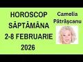 Lagu Horoscop săptămâna 2 - 8 februarie 2026 cu astrolog Camelia Pătrășcanu