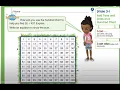 Adding Tens and Ones on a Hundred Chart EnVision Math 3 1