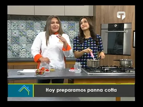 Hoy preparamos panna cotta