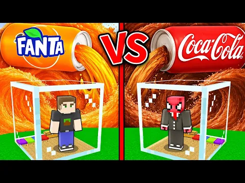 Video Thumbnail: İçeceklere Karşı Yapı Kapışması - Minecraft