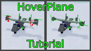 HoverPlane Tutorial Heli Plane Plane Crazy Roblox