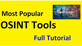 osint tools most popular osint tools what is osint tools how to use osint tools