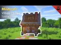 Minecraft How to Build a Small Medieval House Medieval Village House Tutorial